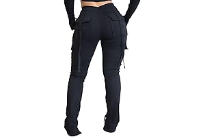 Women's Cargo Stretch Pants for Comfort and Style
