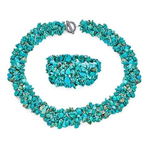 Collier et Bracelet Turquoise Bling Jewelry Cover