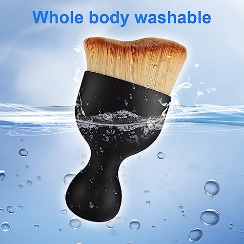 Image of STHIRA 2Pc Car Duster Car Nanofiber Brushes for Detailing Interior, Soft Car Detailing Brush, Soft Bristles Cleaning Brush Dusting Tool for Dashboard, Keyboard, Air Conditioner, Gap, Window Railing