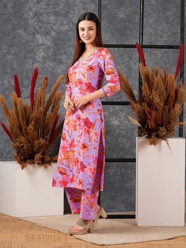 Image of ANNI DESIGNER Women Kurta with Palazzo