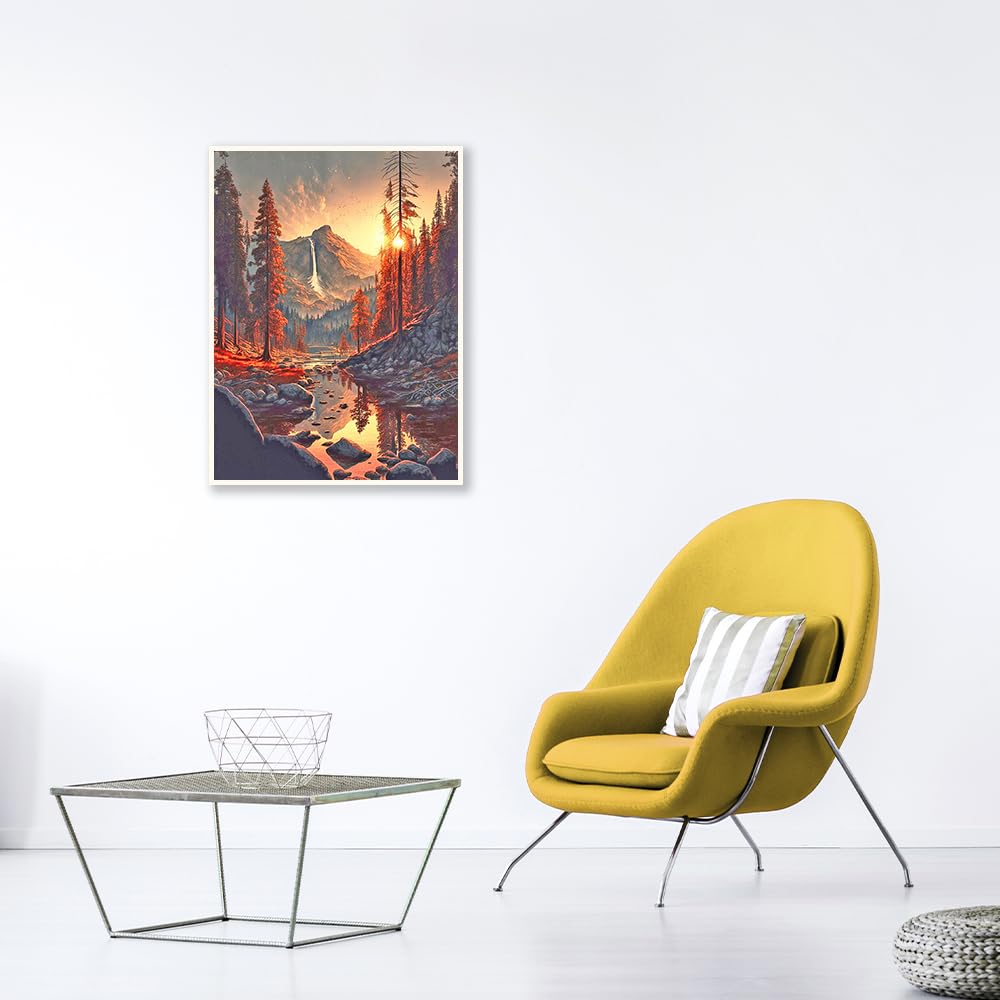 4 Pack Peinture Diamant Paysages Bord De Mer 40X50 Cm Diamond Painting Plage Et Mer Broderie