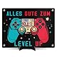 Geldgeschenke Geburtstag Gam XL aus Holz inkl. Ständer, Coole Zocker Geschenke Junge Teenager, Geschenkverpackung Geldgeschenk Geburtstag Gaming Deko, Geldkarte