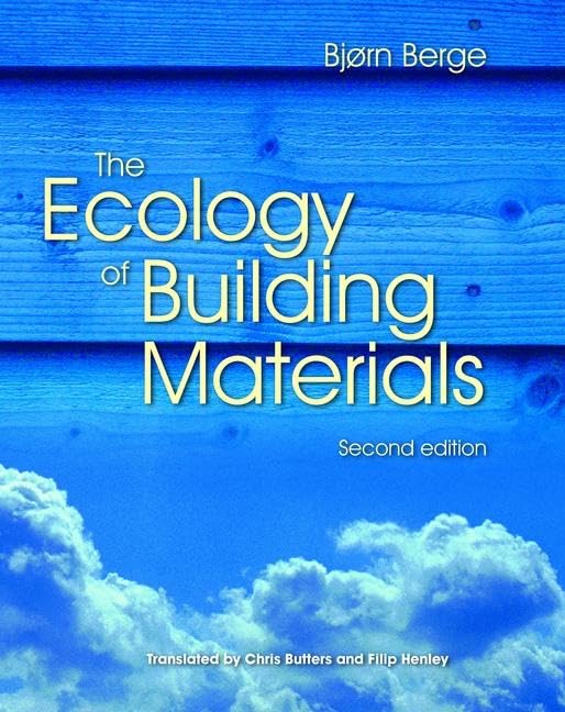 The Ecology of Building Materials livre sur l'architecture durable
