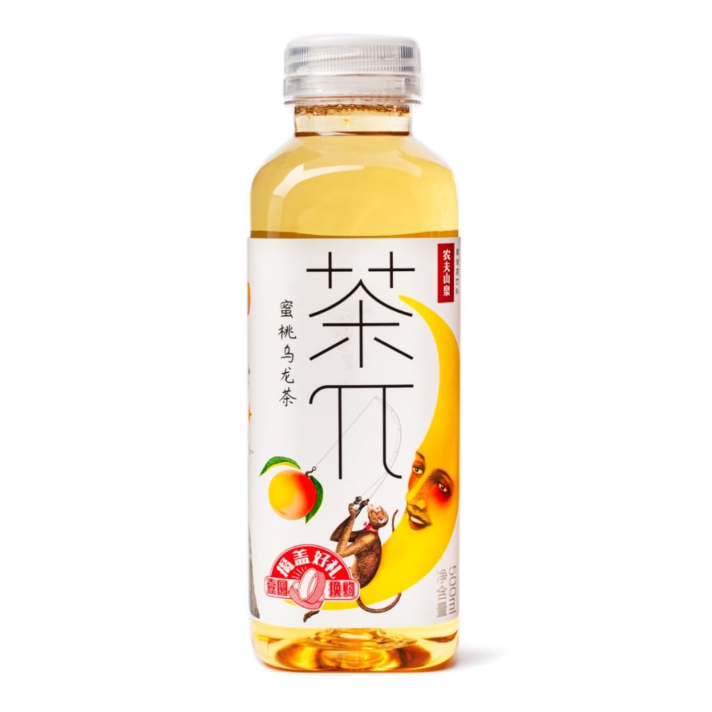 Nongfu Spring Peach Oolong Tea Drink (Cha π) 500ml