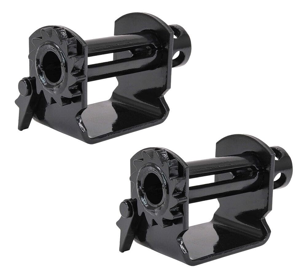 TM USWWAGOODS Replacement for/Fits (2 Pack) Trailer Winch - Standard Sliding C Track - Low Profile