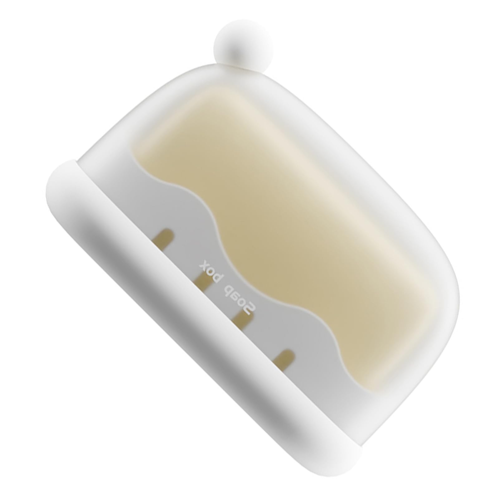 Jazuaiao Soap Container with Detachable Base Practical for Countertop Travel Use Keep Dry Travel Soap Case