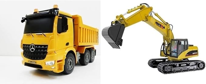 Amazon Co Jp 2 4ghz 1 14 大型パワーショベルラジコン 1 メルセデスベンツ アクロス ダンプカー 2種類セット おもちゃ Amazon Co Jp 2 4ghz 1 14 大型パワーショベルラジコン 1 メルセデスベンツ アクロス ダンプカー 2種類セット おもちゃ