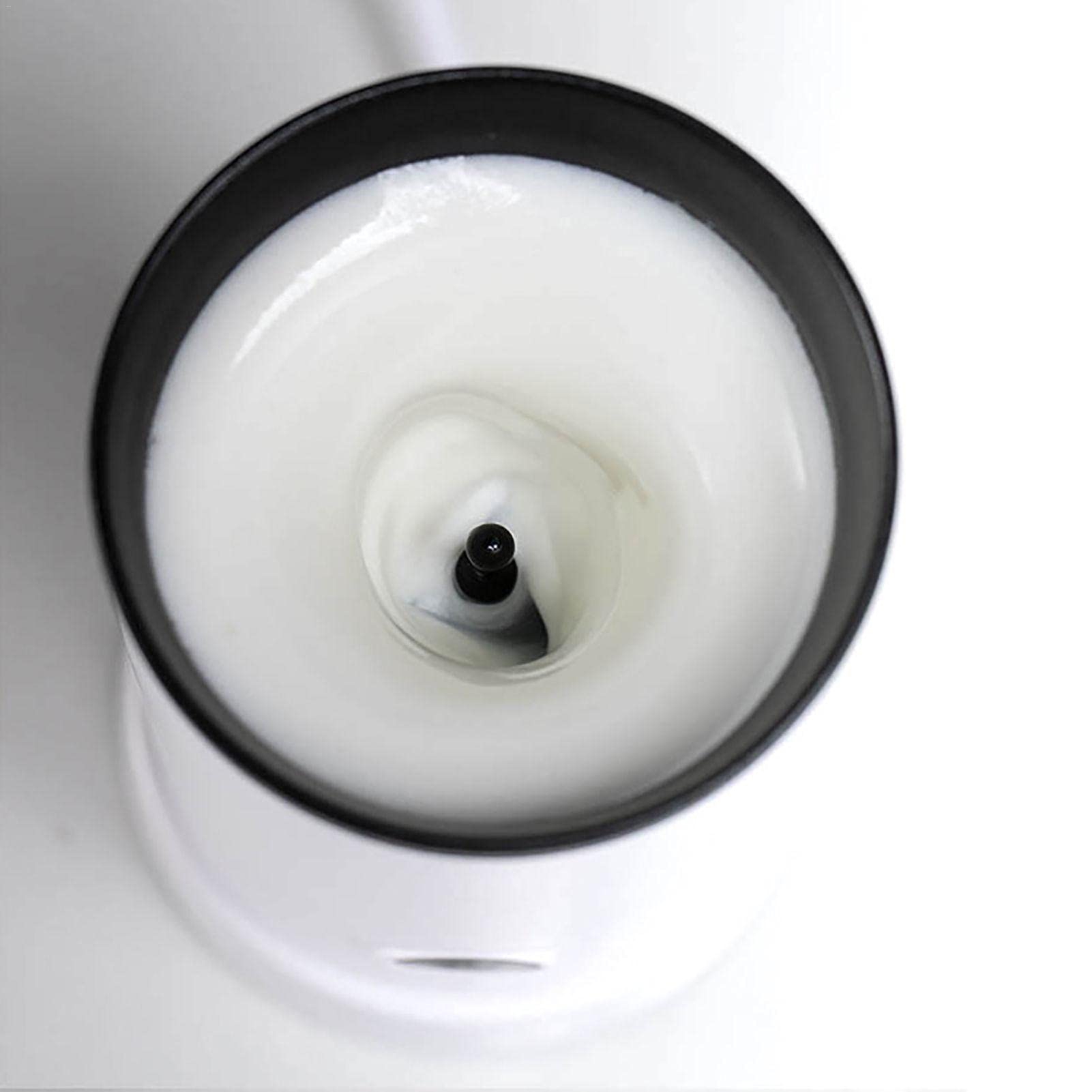 YOUGE leche eléctrico automático | Máquina automática espuma leche acero inoxidable con dos indicadores LED inteligentes