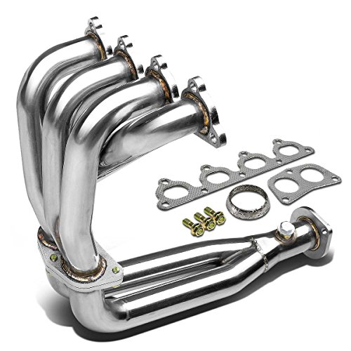 Replacement for Honda Civic/CRX/Del Sol Performance 4-2-1 Design Stainless Steel Exhaust Header Kit EC ED EE EF