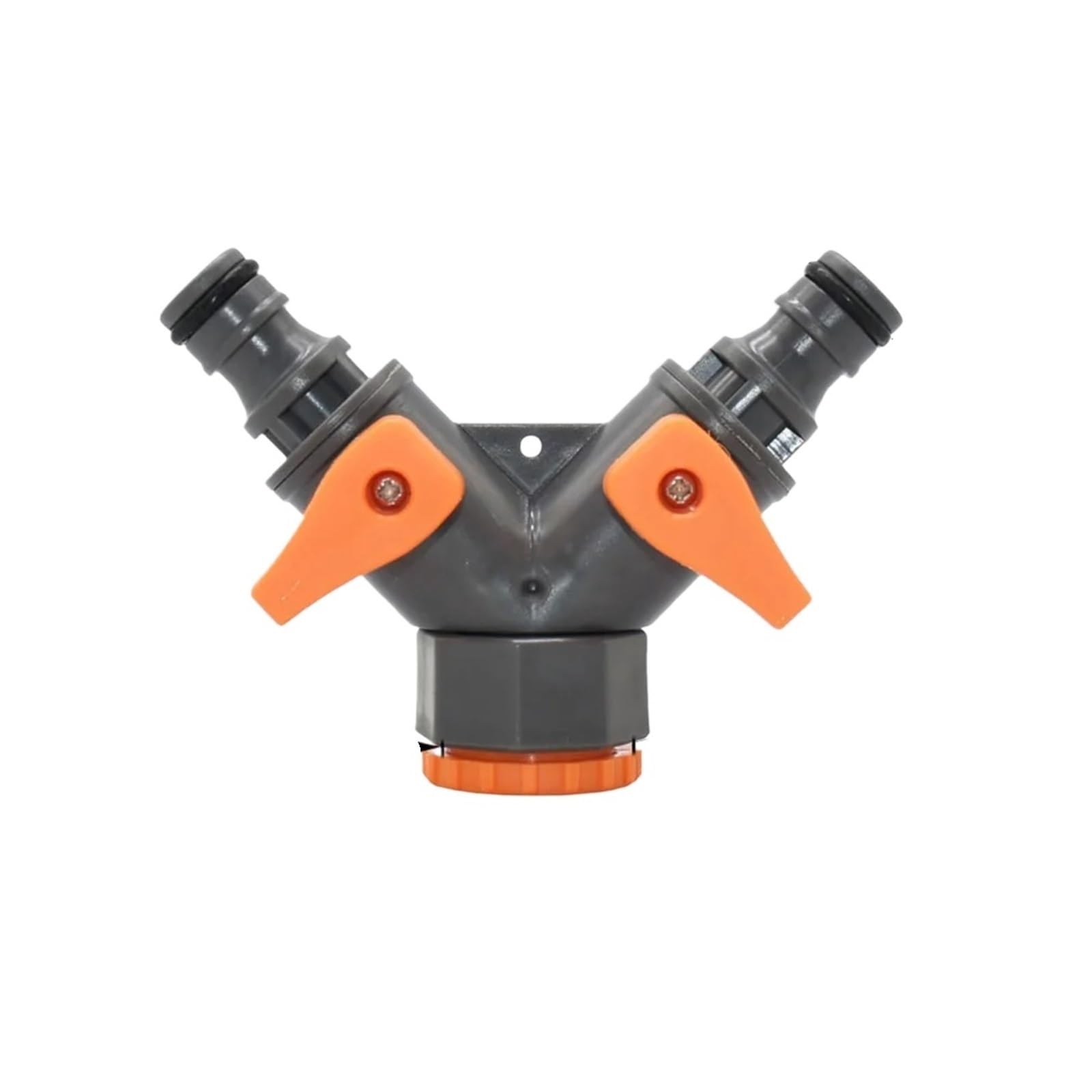 Fbanulpex Women's Gray A Y-Splitters Garden Hose Connectors, Multicolor 1/2 3/4 Inch Thread Tap 2-Way Garden Hose Y Splitter Adjustable Switch Joints(Gray A)
