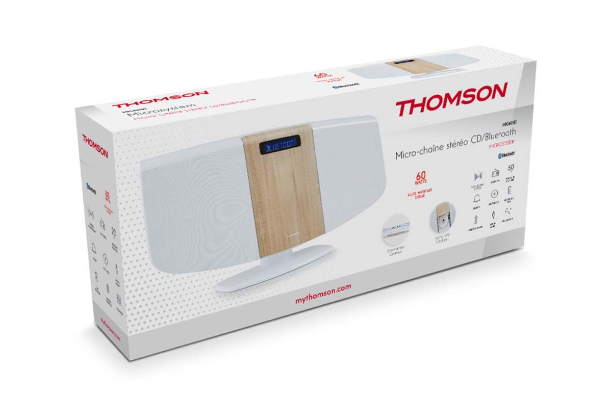 Thomson MIC401BT Micro-Chaîne stéréo CD Bluetooth