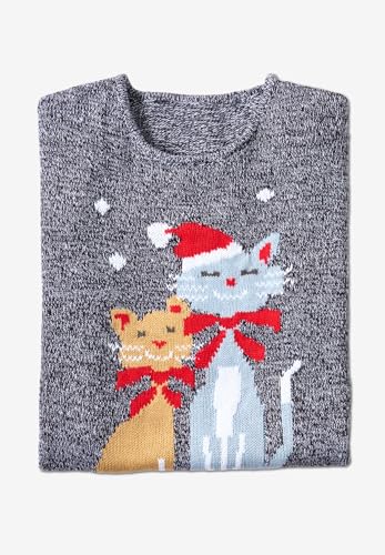 Woman Within Plus Size Motif Sweater3