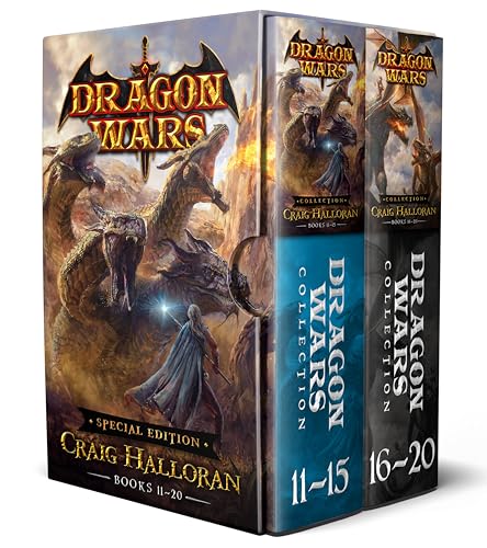 Book cover for Dragon Wars: Books 11-20