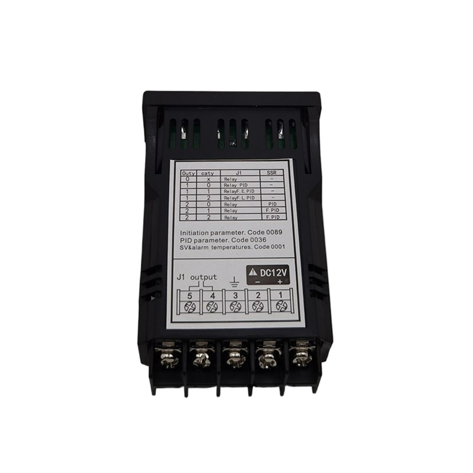 XMT7100 DC24V PID Regolatore di temperatura Termostato intelligente Display digitale Uso industriale 1300C con uscita allarme(Red24V)