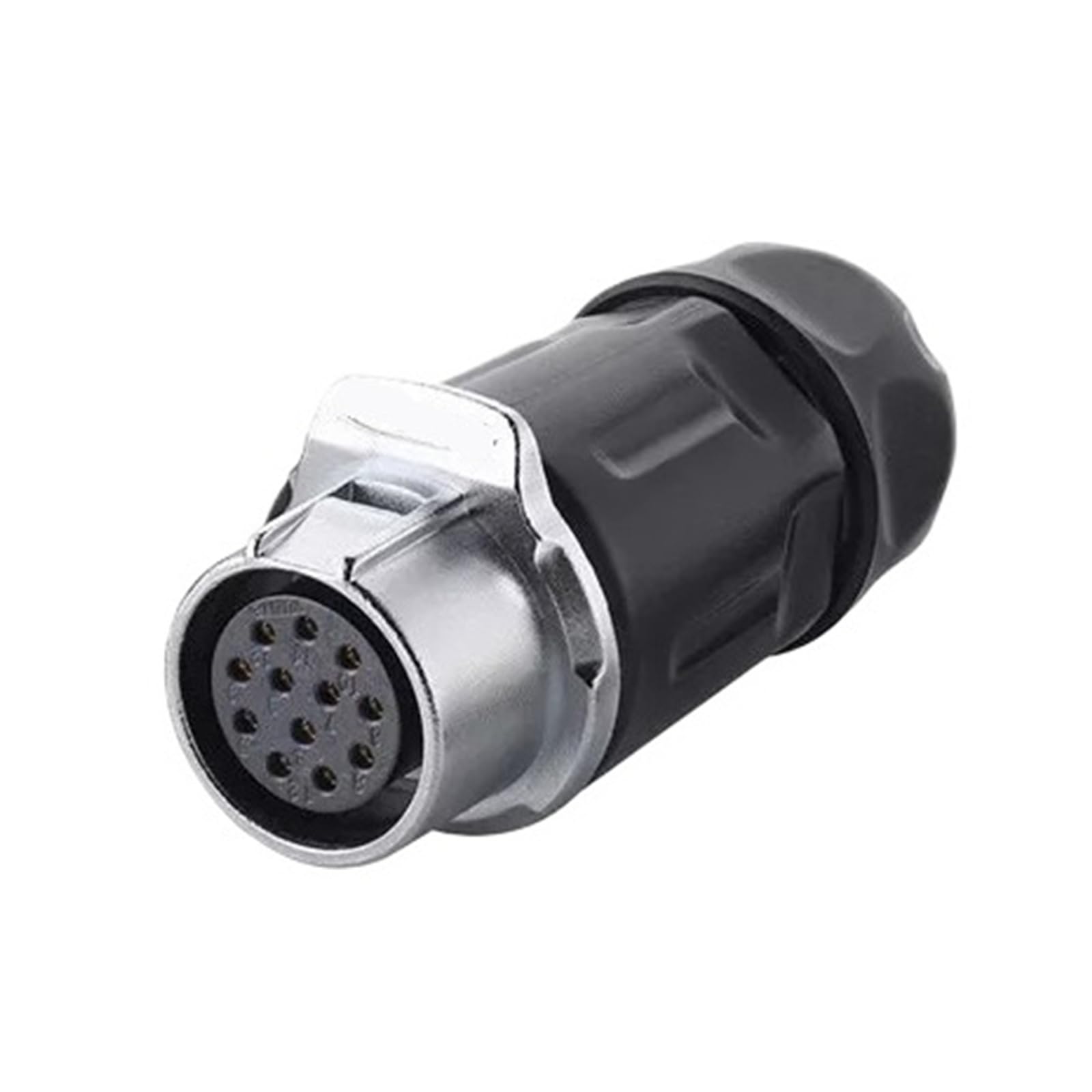 Connecteur industriel de signal d'alimentation 12 broches, base femelle, extérieur, étanche IP67 M20