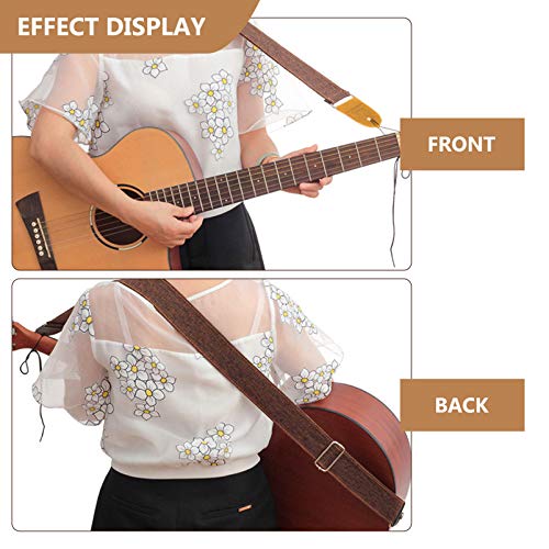 Milisten Et Ceinture En Coton Et Double Avec Pour Extrémités Des Épaules Sangle De Guitare Réglable Musical Beige… - Les Beatles, Paul McCartney, John Lennon, RIngo Starr, George Harrison Milisten Et Ceinture En Coton Et Double Avec Pour Extrémités Des Épaules Sangle De Guitare Réglable Musical Beige… – Image 10
