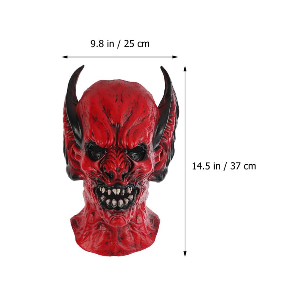 VILLCASE Halloween Scary Cosplay Mask Creepy Bat Prop for Party Decorations for Masquerade and Costume Events for Festivals and Themed Gatherings