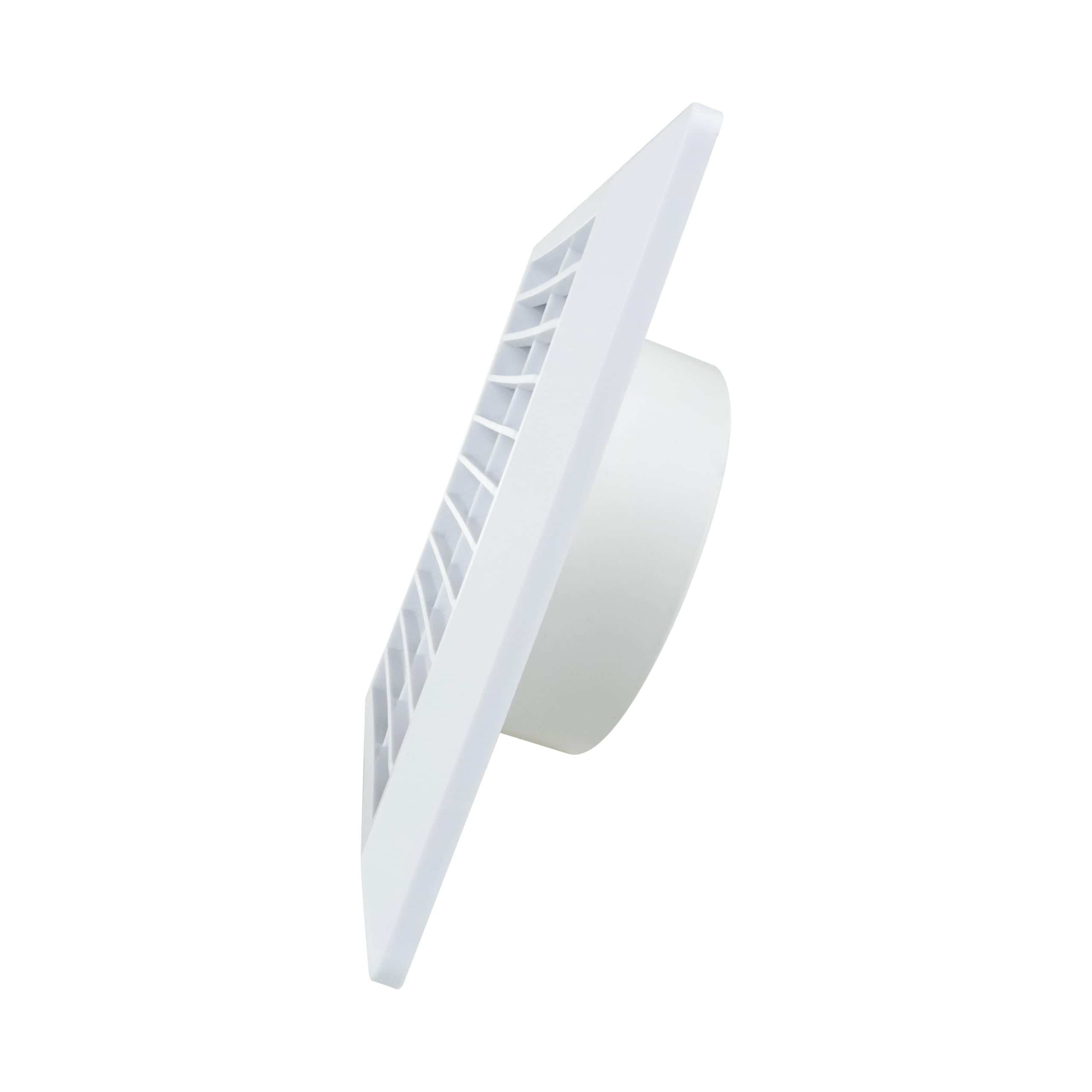 Griglia Di Ventilazione Con Rete Antinsetti Ø100 Mm - Bianca In ABS Per Esterno E Interno - Foto 8