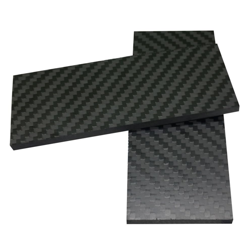 1 szt. 2 mm 3K Twill Matowy arkusz z włókna węglowego - Panel z czystego węgla o wysokiej wytrzymałości do dekoracyjnego i konstrukcyjnego wzmocnienia(245x395mm)