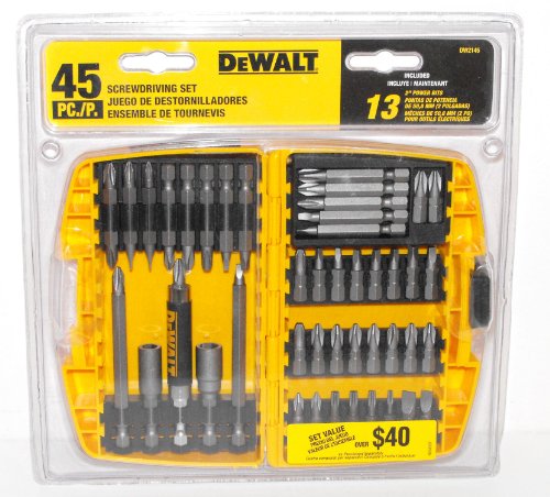 DeWalt DW2145 45-Piece Screwdriving Set