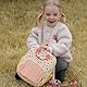 GAGAKU Kinderrucksack Mädchen 30cm Rucksack Kleinkind Kinderrucksack für 2-5 Jahre Kinder kindergartenrucksack Mini Tagesrucksack Reisetasche - Rosa Erdbeere