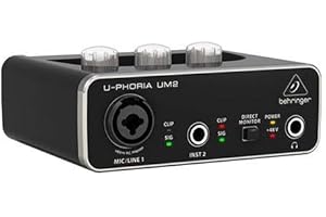 Behringer U-Phoria UM2 USB Audio Interface