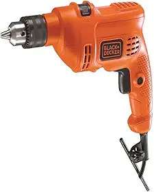 BLACK+DECKER Furadeira de Impacto 10mm, Ferramenta Ideal para Trabalhos Pesados, Potência 560W, Modelo TM500, 110V