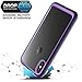 SUPCASE [Unicorn Beetle Style] Case Designed for iPhone X, iPhone XS, Premium Hybrid Protective Clear Case for Apple iPhone X 2017/ iPhone XS 2018 Release (Violet)