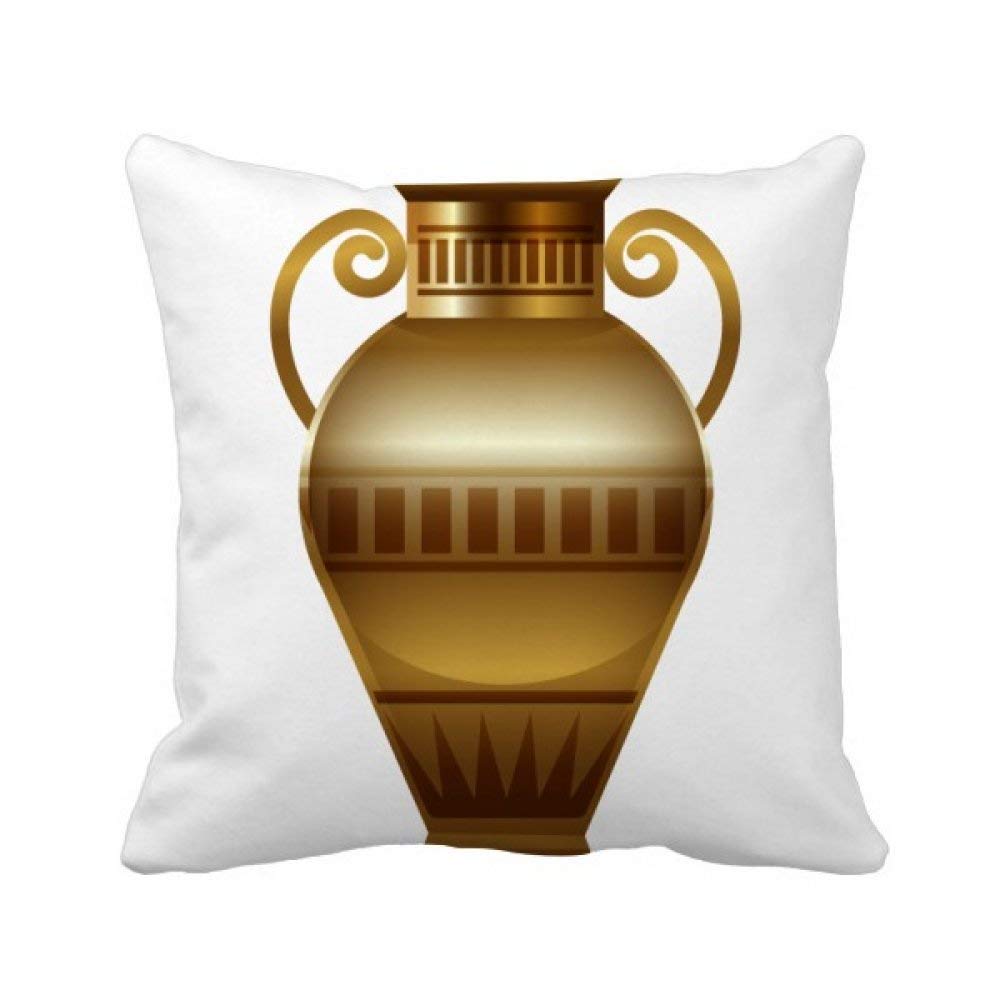Housse coussin Égypte antique taie oreiller canapé abstrait carré home decor