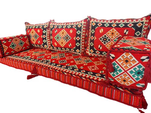 Miniatura 3 de Floor Seating Sofa, Floor Cushions, Arabic Floor Seating, Arabic Cushions, Arabic Majlis Sofa
