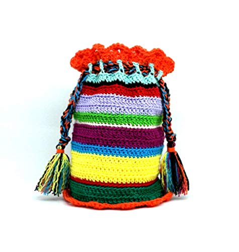 Bolso con cordón, Bolso de las muchachas, Bolso de la bolsa, Bolso...