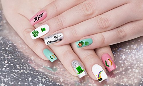 Ireland Collection (Patricks Day Ireland Nail Art Decals)