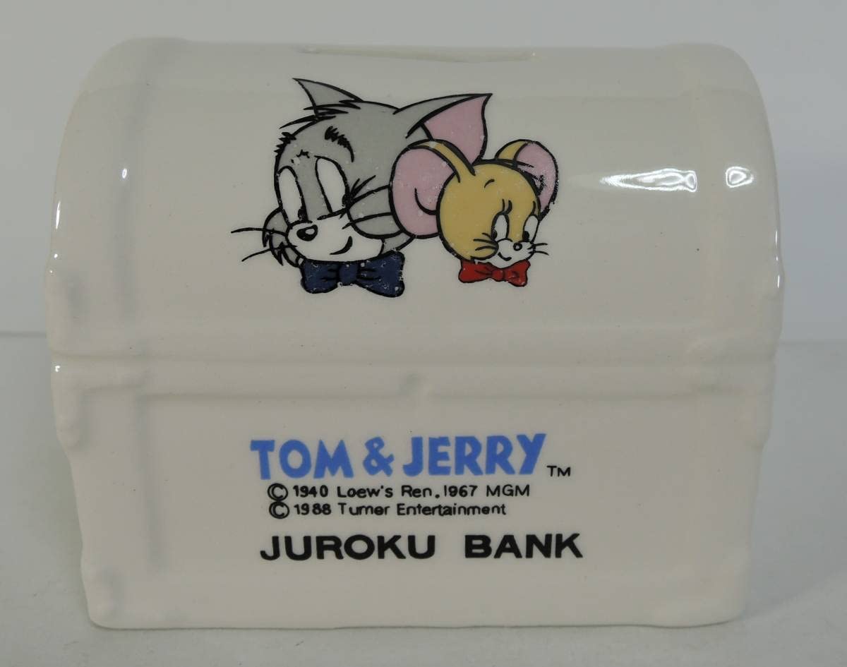 Amazon.co.jp: F01 十六銀行 トムとジェリー/トム＆ジェリー 貯金箱