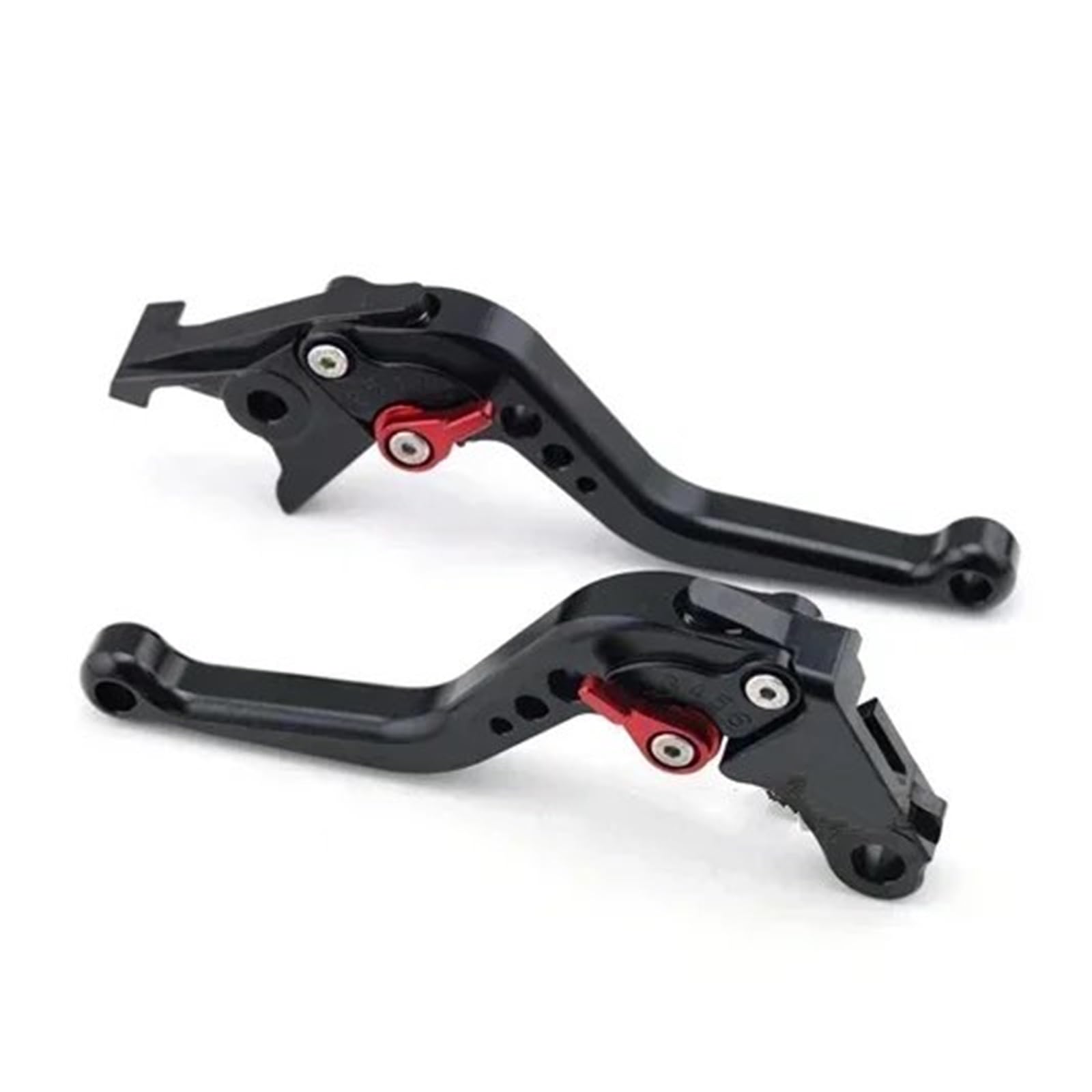 Tingyus Black Motorbike Brake Lever For Tdm 900 Bt1100 For Bulldog Fz6 Motorcycle Cnc Control Handles Tie Rod Short Brake Clutch Levers(Black)