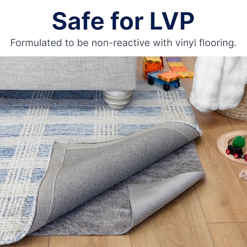 Image of RUGPADUSA - Vinyl Lock - 8'x10' - Felt and EVA - Non-Slip Rug Pad for Vinyl, Luxury Vinyl Plank (LVP) Flooring