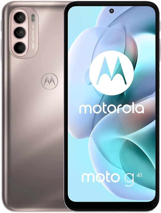 Motorola Moto G41 4+128GB XT2167-1 4G LTE 6.4 pulgadas FHD+ OLED Cámara de 48MP 5000mAh Batería GSM desbloqueado - (dorado)