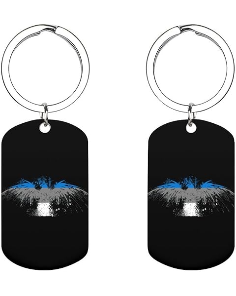 Metal Keychain Key Ring for Women Men,Fashion Pattern Keyring for Dad Son Brother Husband Grandson Accessories Holiday Gifts