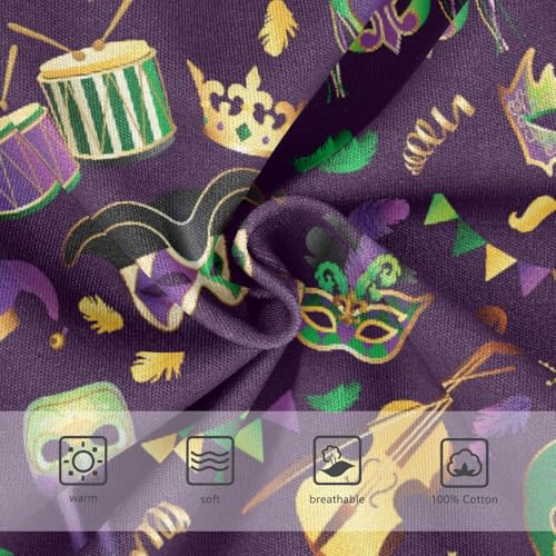 Boys' Exclusive Briefs Toddler Underwear 95% Combed Cotton Boxerbriefs 2T Mardi Gras Mask Instrument 93