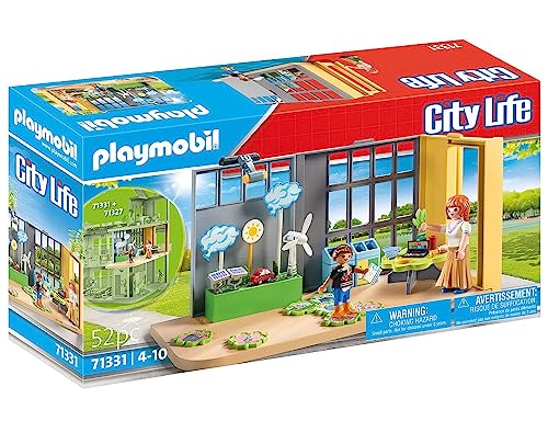 Playmobil 71331 City Life Meteorology Class, classroom of the future, puzzle with climate protection tasks and more - Image 2