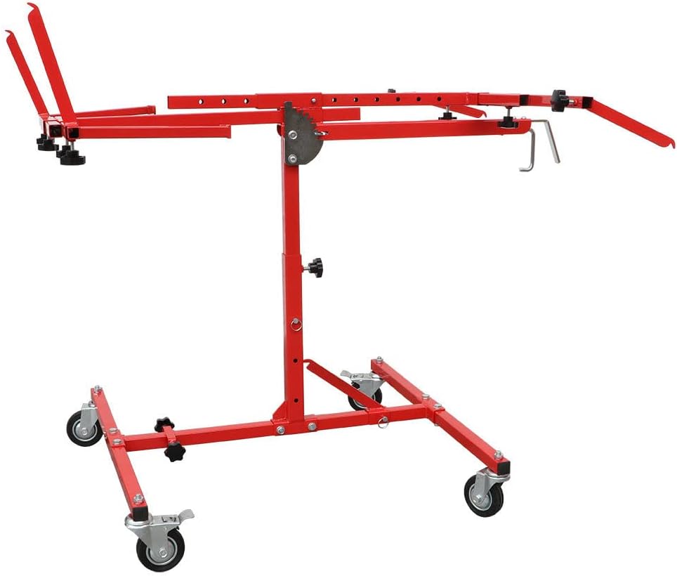 LAUCO Multifunction Paint Stand, Automotive Paint Stand, Body Panel Stand, Door Stands for Painting, Paint Stands Auto Body, Fender Stand, Hood Stand, Auto Body Repair Tools Adjustable Paint Stand