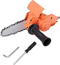 LAOJIA Ferramenta Modificada para Furadeira Elétrica,Furadeira elétrica de 4 polegadas modificada para acessório de ferramenta de motosserra elétrica Acessório de motosserra elétrica Conjunto de ferra