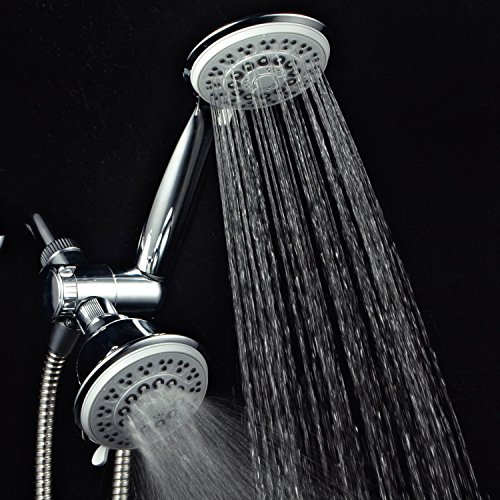 Combo de regadera 3 vías PowerSpa de lujo gris 30 ajustes miniatura 5