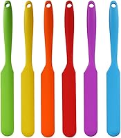 Vista 1 de Herramienta para colorear el cabello Diy Placa de raspado de silicona Mango ergonómico para tratamientos capilares Uso en salón