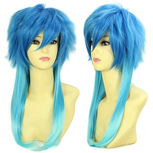 EZ2WORLD Dramatical Murder Dmmd Aoba Long Blue Mix Cosplay Wig