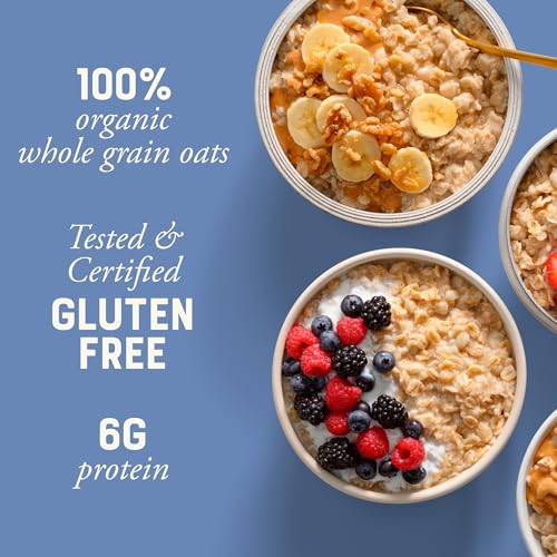 Image of Bob's Red Mill Organic Gluten Free Old Fashioned Rolled Oats, 32oz (4 Pack)