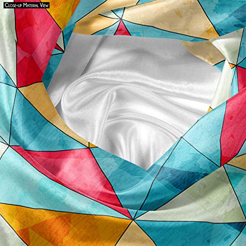 Image of ArtzFolio Vintage Triangles | Reusable Sack Bag | Bag for Gym, Storage, Vegetable & Travel