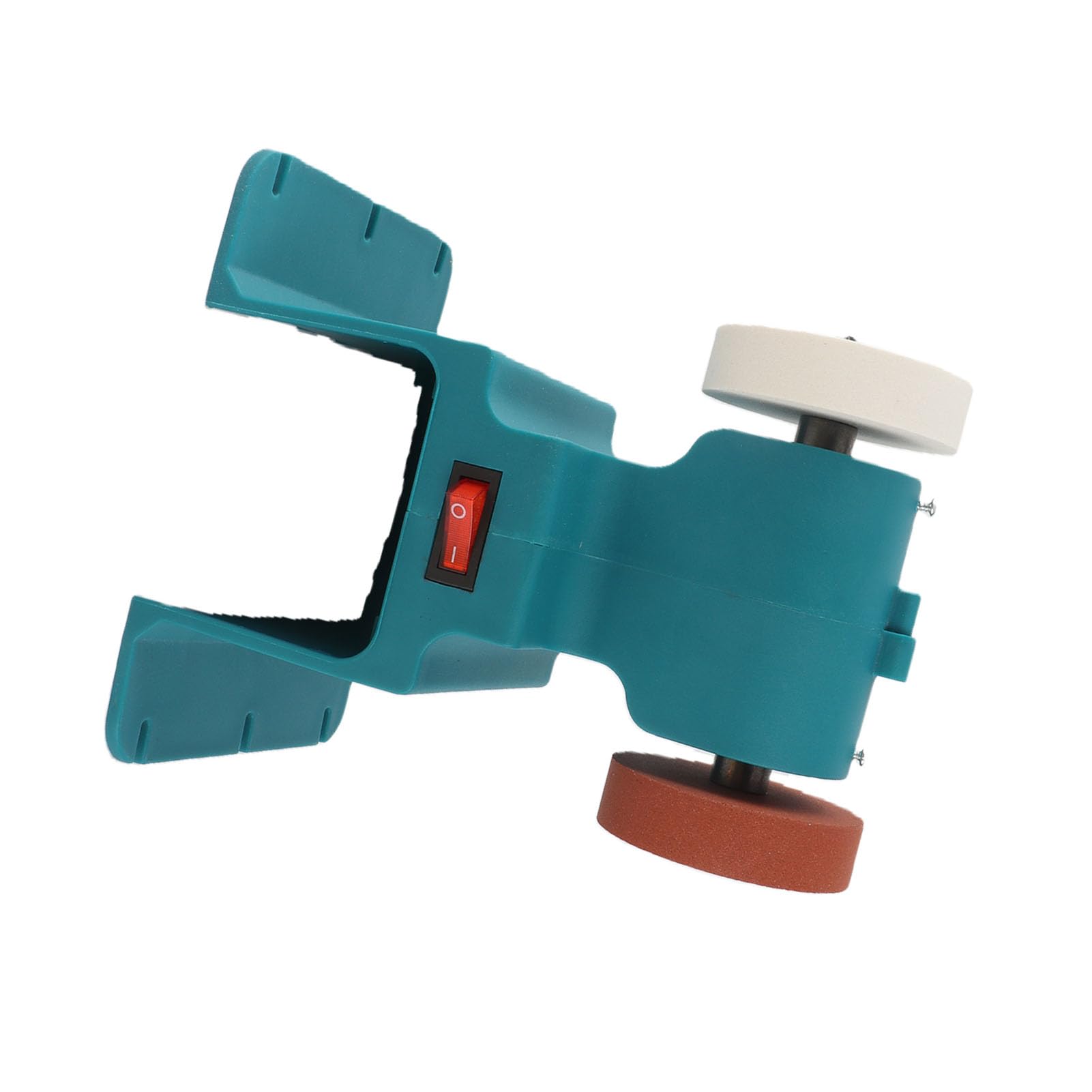 Mini amoladora de banco, lijadora eléctrica azul de 200 W para manualidades, metal, madera