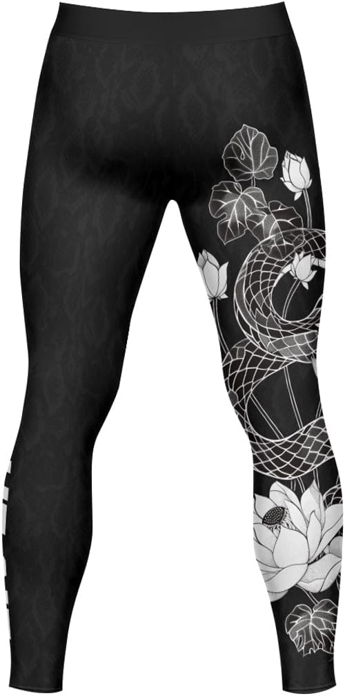 FORMONIES Snake Performance Spats – Men’s Compression Fight Tights for MMA, Wrestling, BJJ & Training