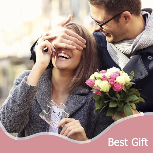 Image of VELENTI Gift for Best Friend for Women - Engraved Acrylic Puzzle Piece - Bestie Present with Cute Quote - Friendship Gifts for Birthday, Christmas, Thanksgiving - Adorable Decoration Piece for Home