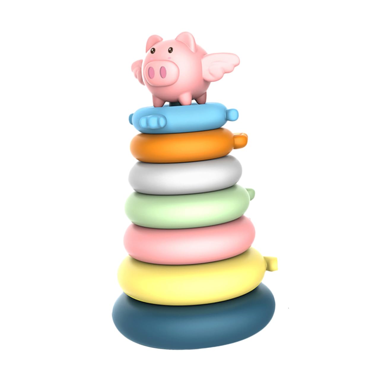Juguete Educativo para Niños y Bebés de Plástico Bloques de Colores para Clasificación y Juego Imaginativo en Escenario Educativo